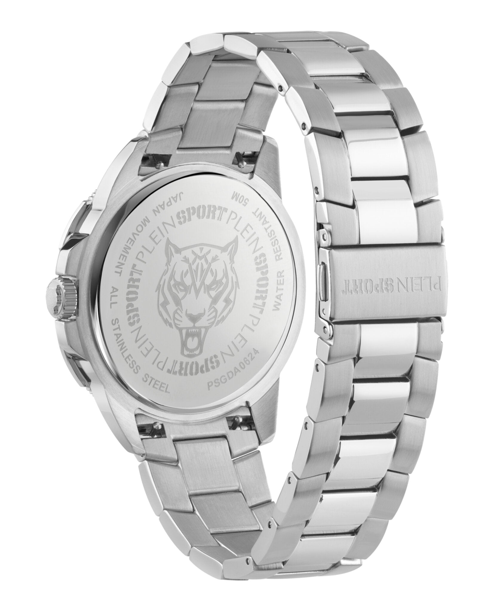 Plein Sport Mens 44mm Strap Fashion Watch