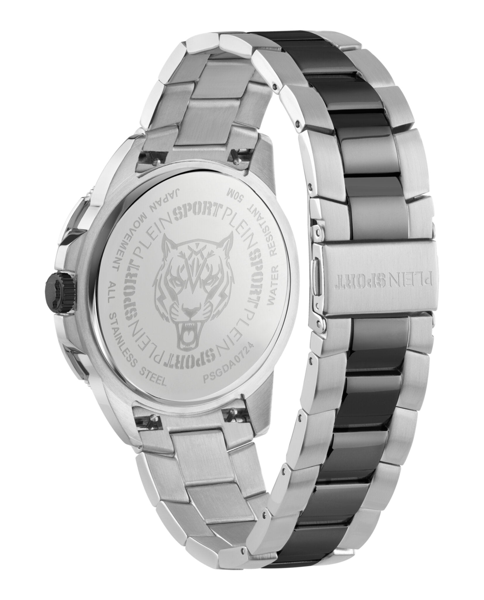 Plein Sport Mens 44mm Strap Fashion Watch
