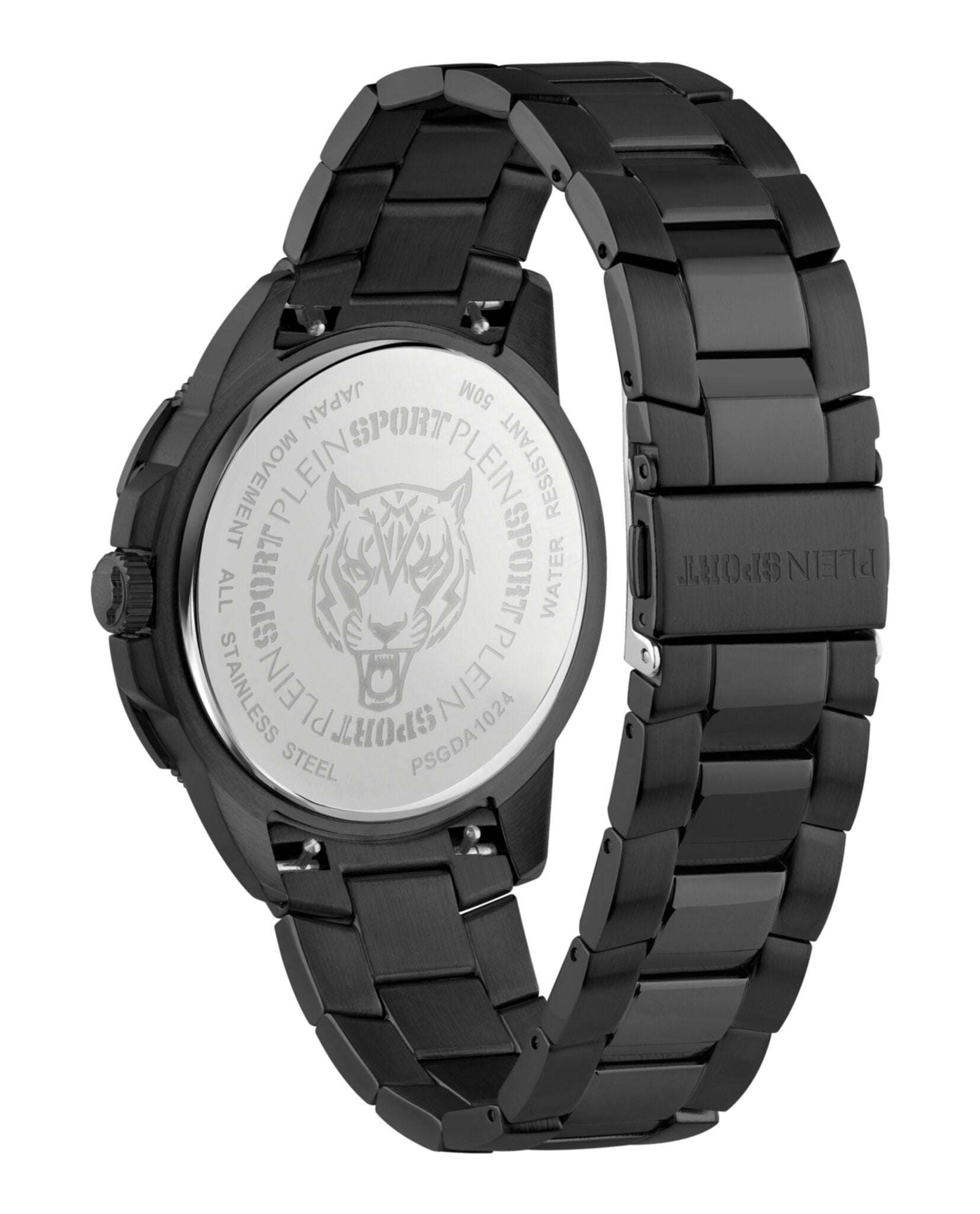 Plein Sport Mens 44mm Strap Fashion Watch