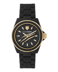 Plein Sport Womens The Scratch 38mm Bracelet Fashion Watch