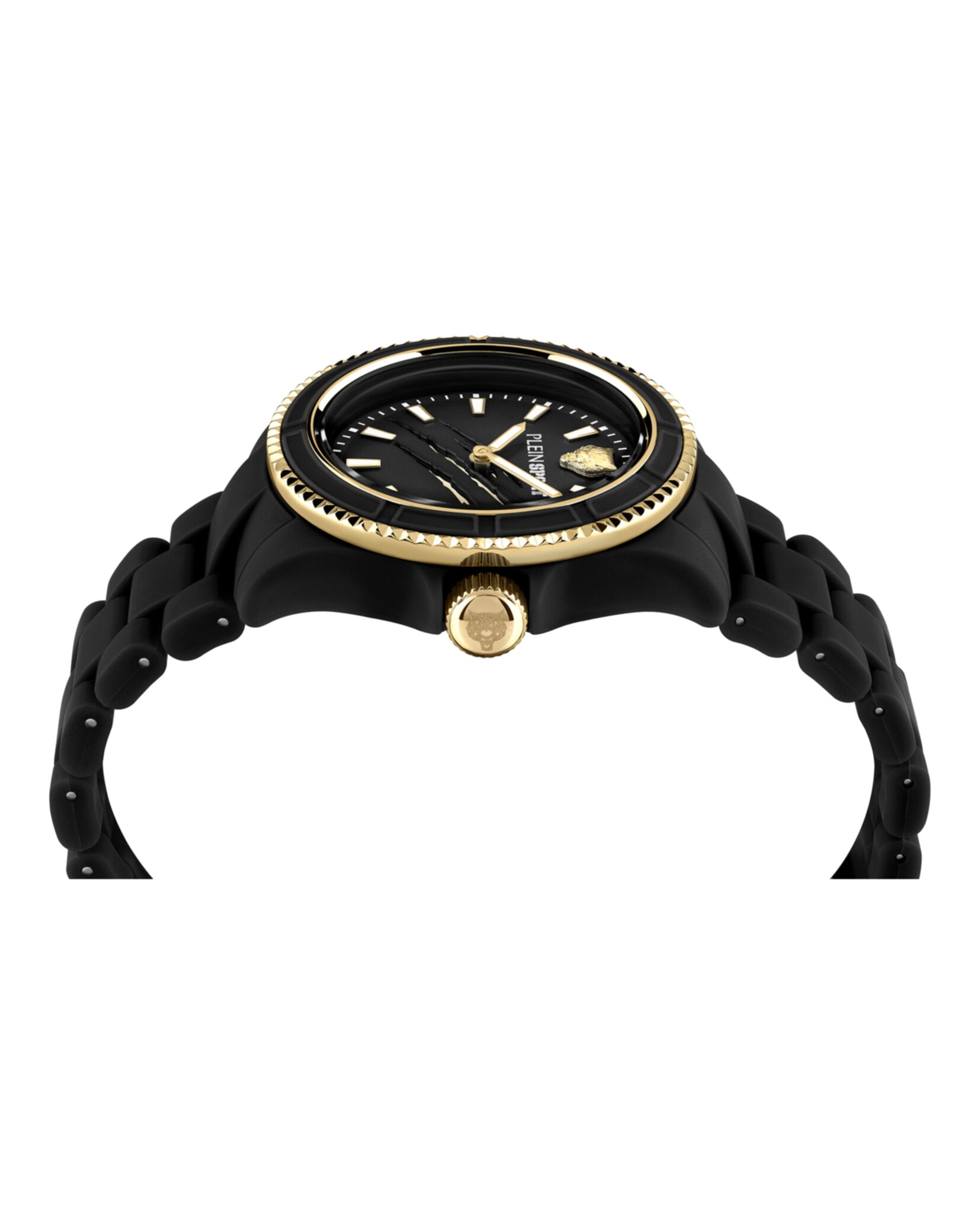 Plein Sport Womens The Scratch 38mm Bracelet Fashion Watch