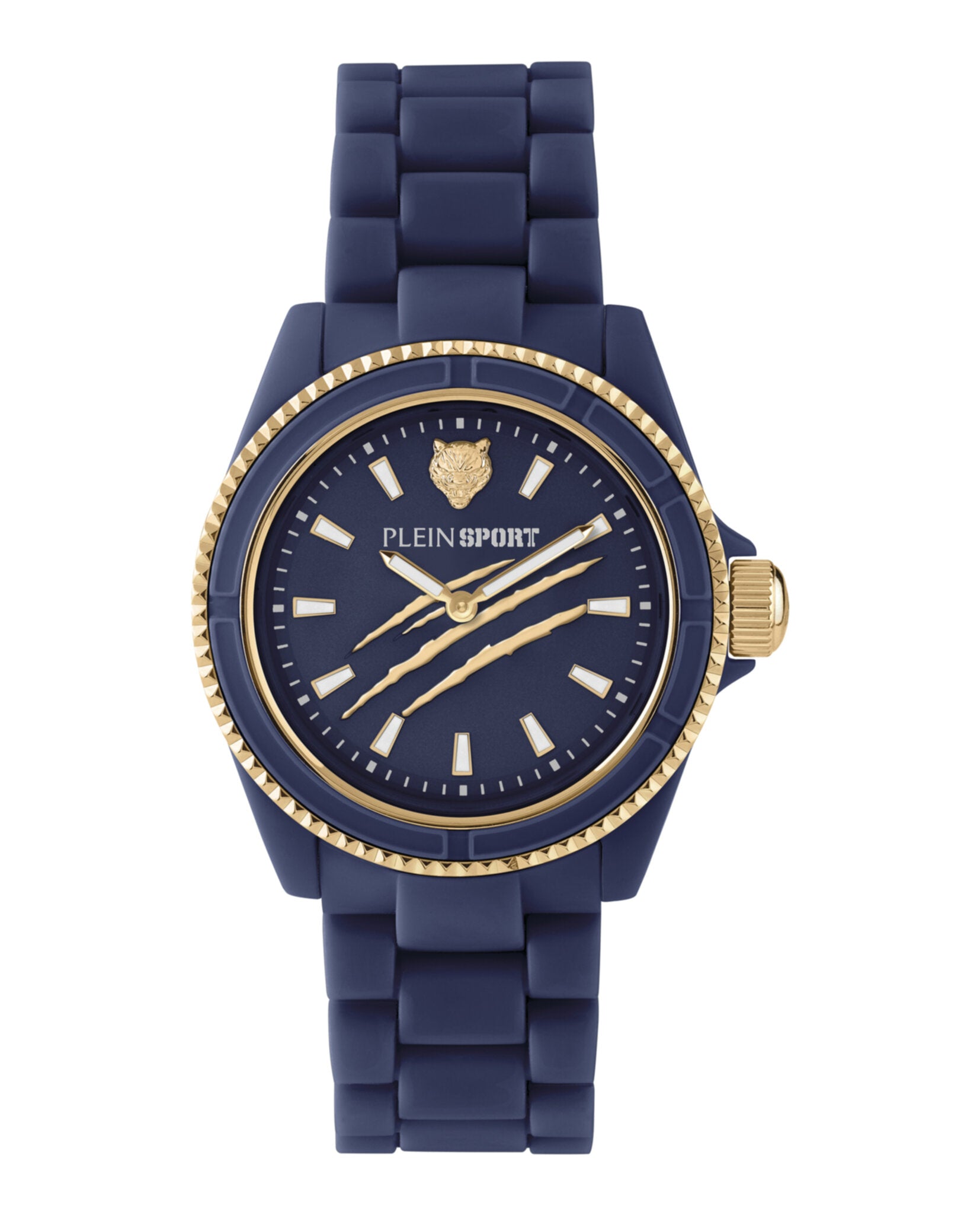 Plein Sport Womens The Scratch 38mm Bracelet Fashion Watch