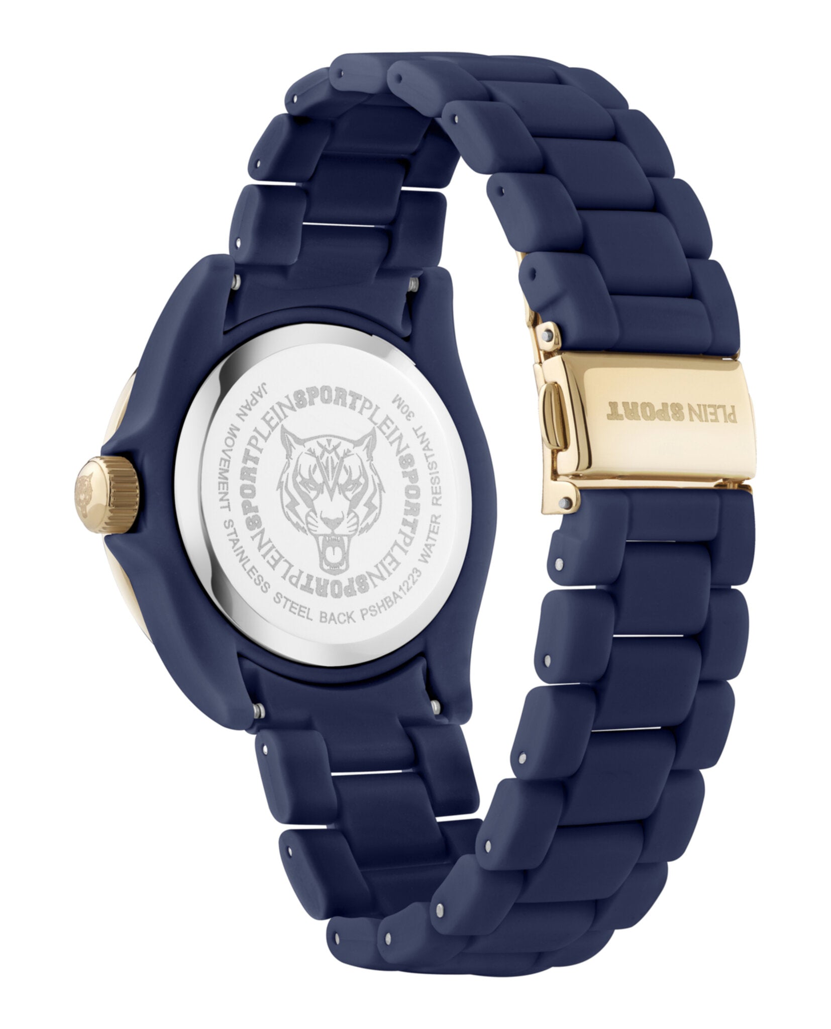 Plein Sport Womens The Scratch 38mm Bracelet Fashion Watch