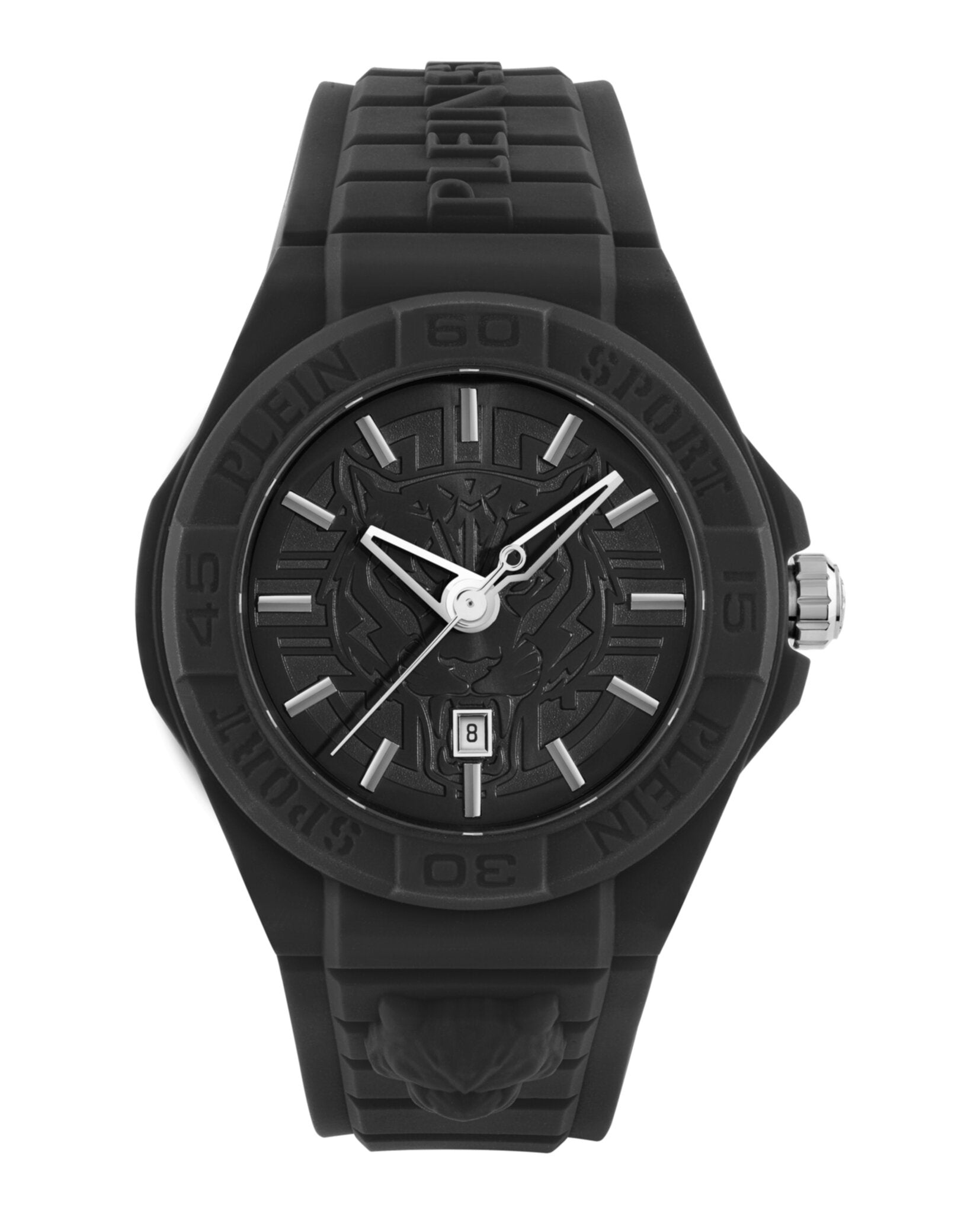 Plein Sport Mens 46mm Strap Fashion Watch