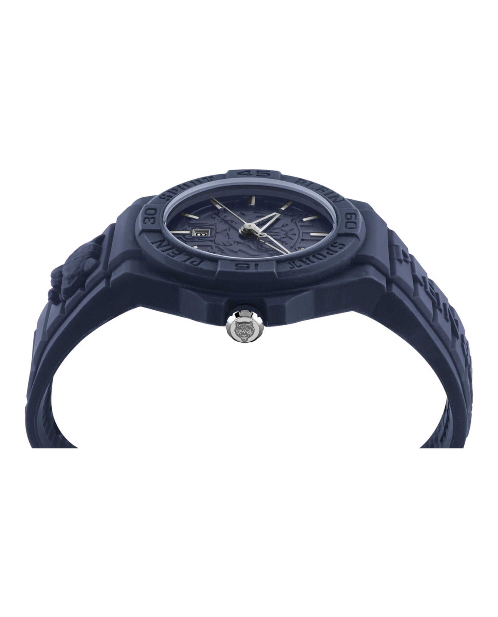 Plein Sport Mens 46mm Strap Fashion Watch