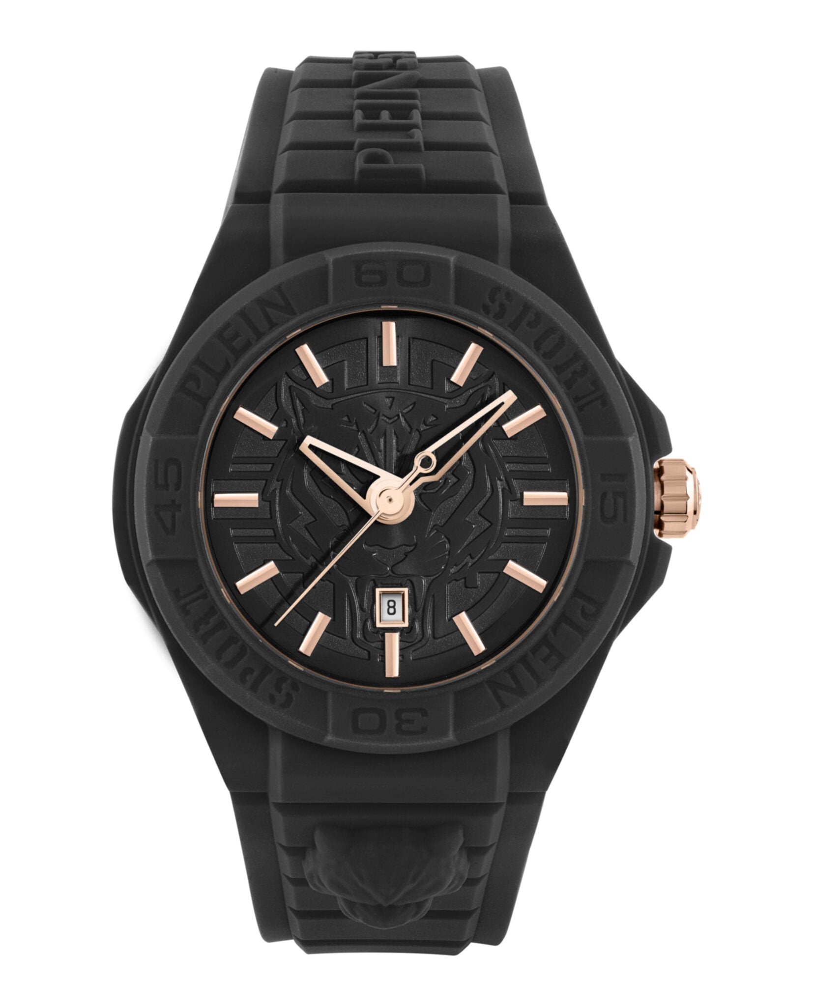 Plein Sport Mens 46mm Strap Fashion Watch