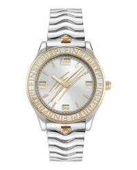 Plein Sport Womens Stainless Steel 36mm Bracelet Fashion Watch