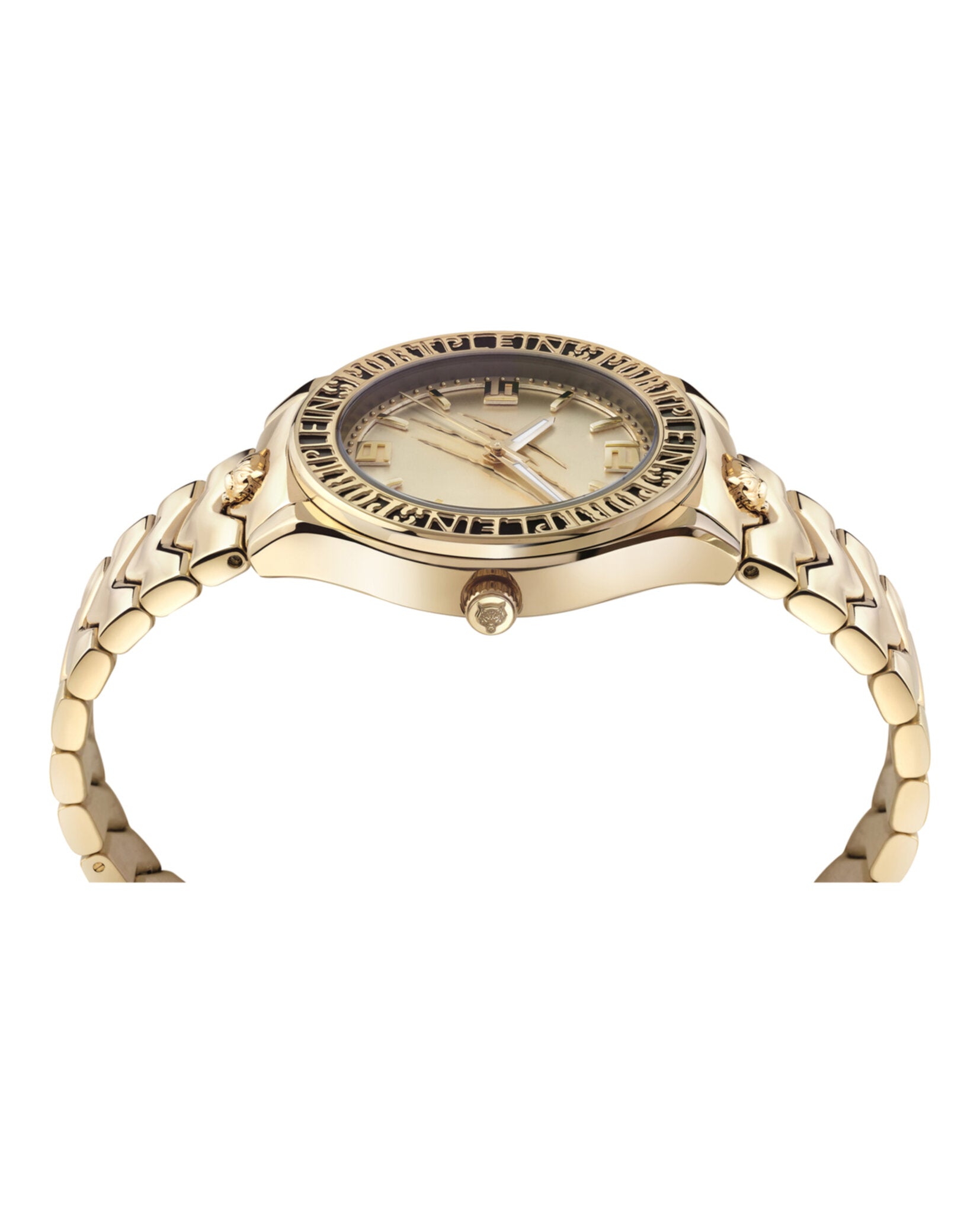 Plein Sport Womens Gold 36mm Bracelet Fashion Watch
