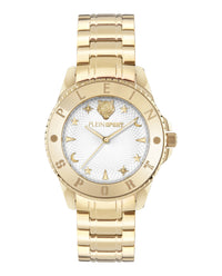 Plein Sport Womens Gold 40mm Bracelet Fashion Watch