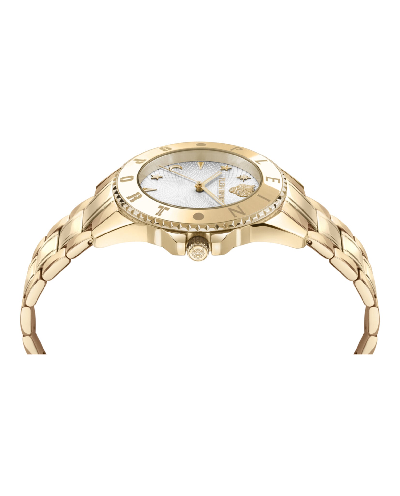 Plein Sport Womens Gold 40mm Bracelet Fashion Watch
