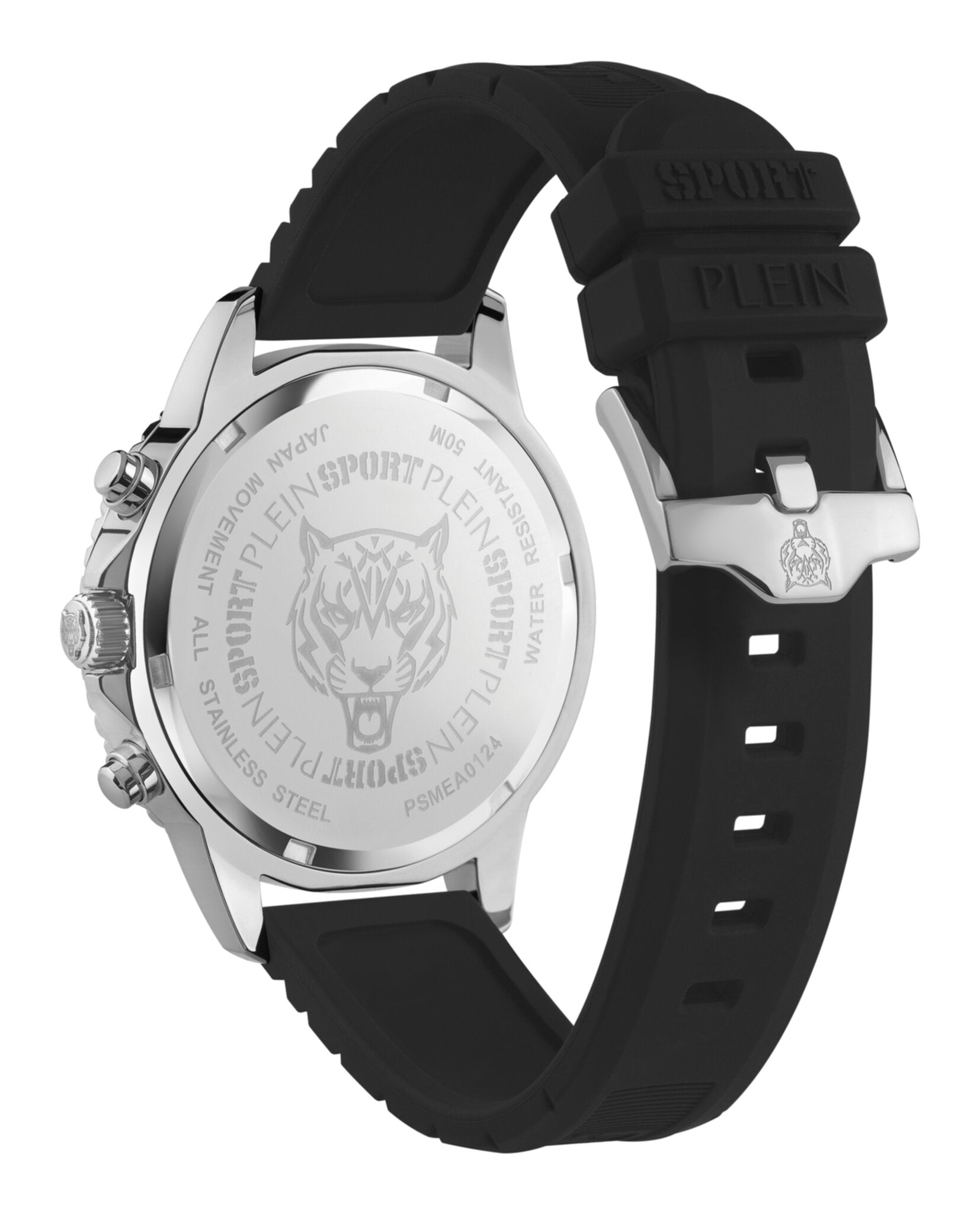 Plein Sport Mens 44mm Strap Fashion Watch
