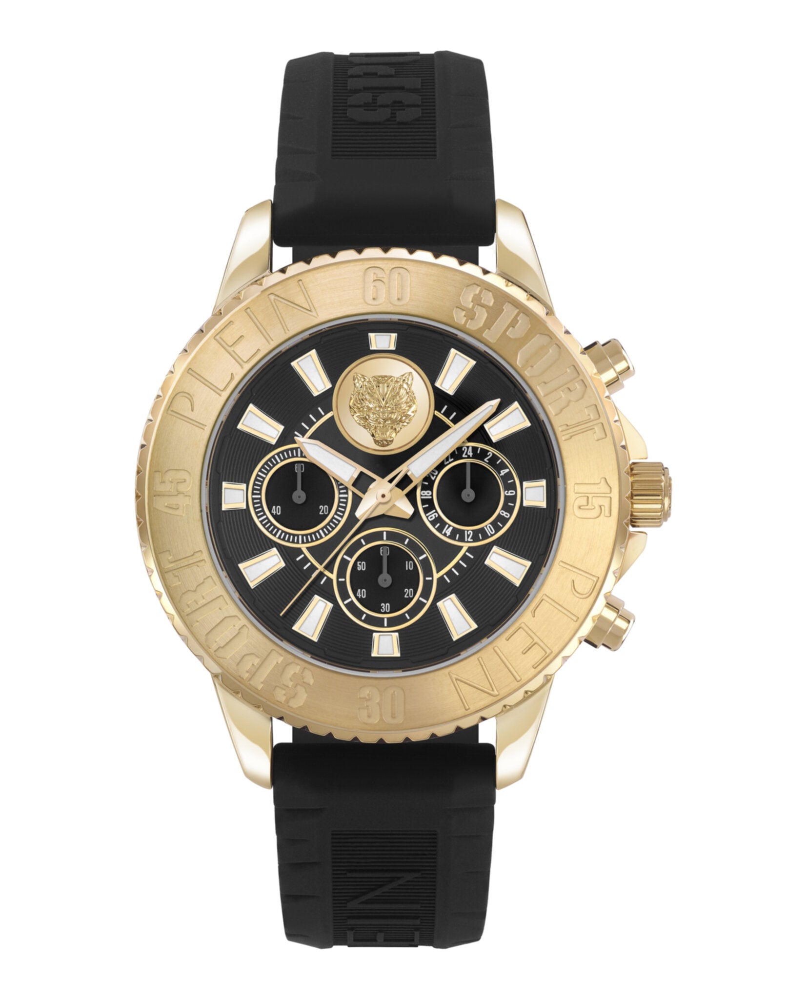 Plein Sport Mens 44mm Strap Fashion Watch