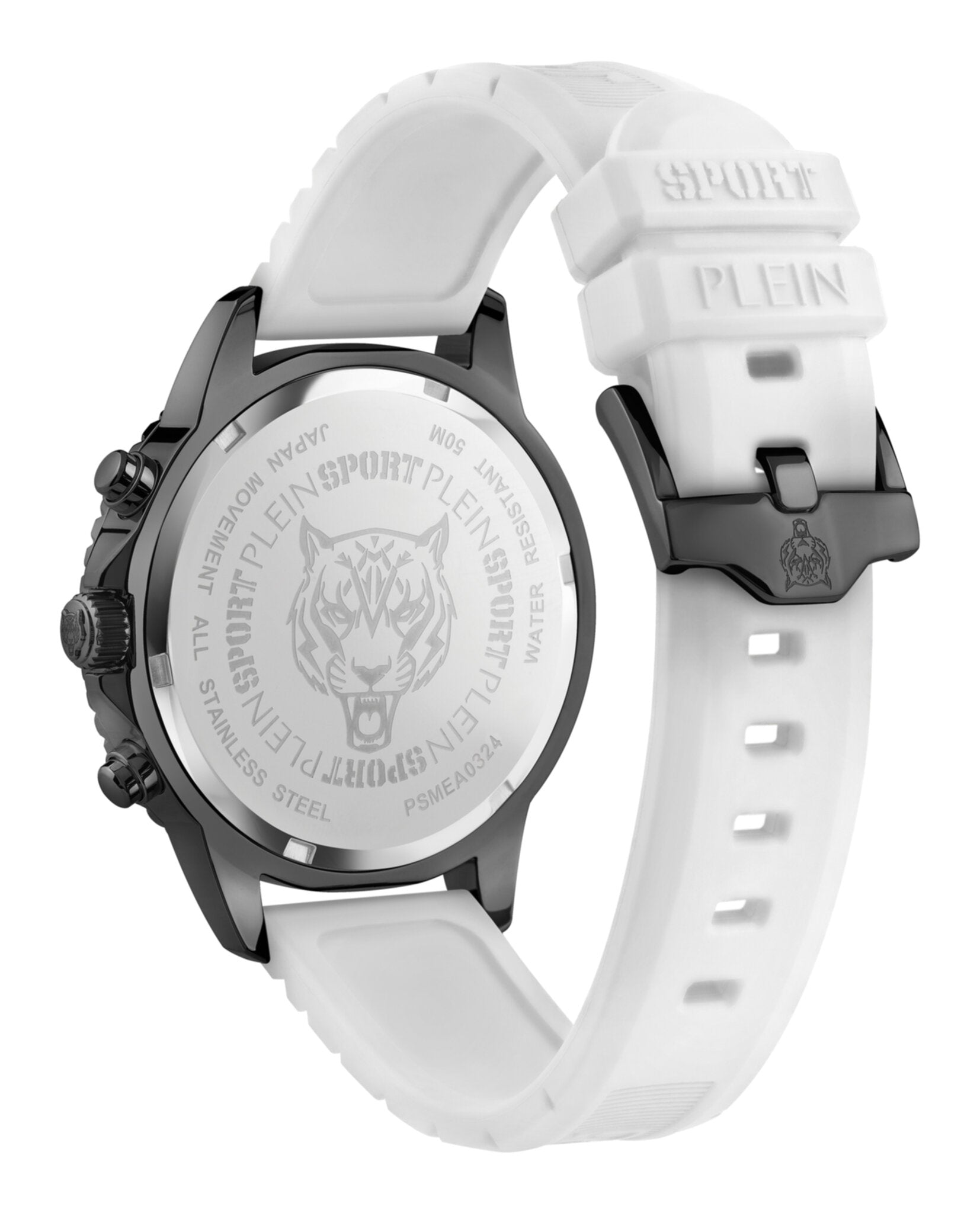 Plein Sport Mens 44mm Strap Fashion Watch