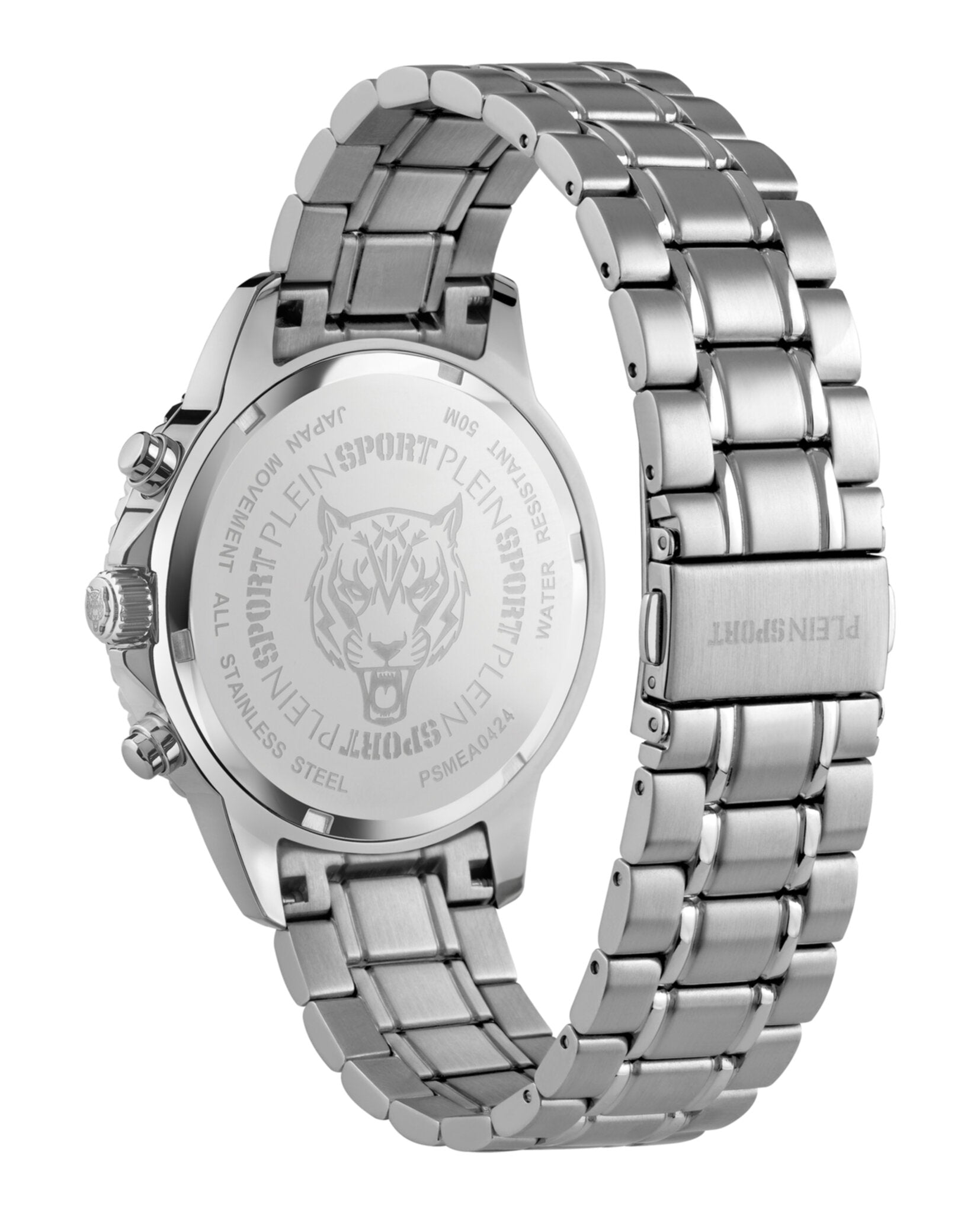 Plein Sport Mens 44mm Strap Fashion Watch