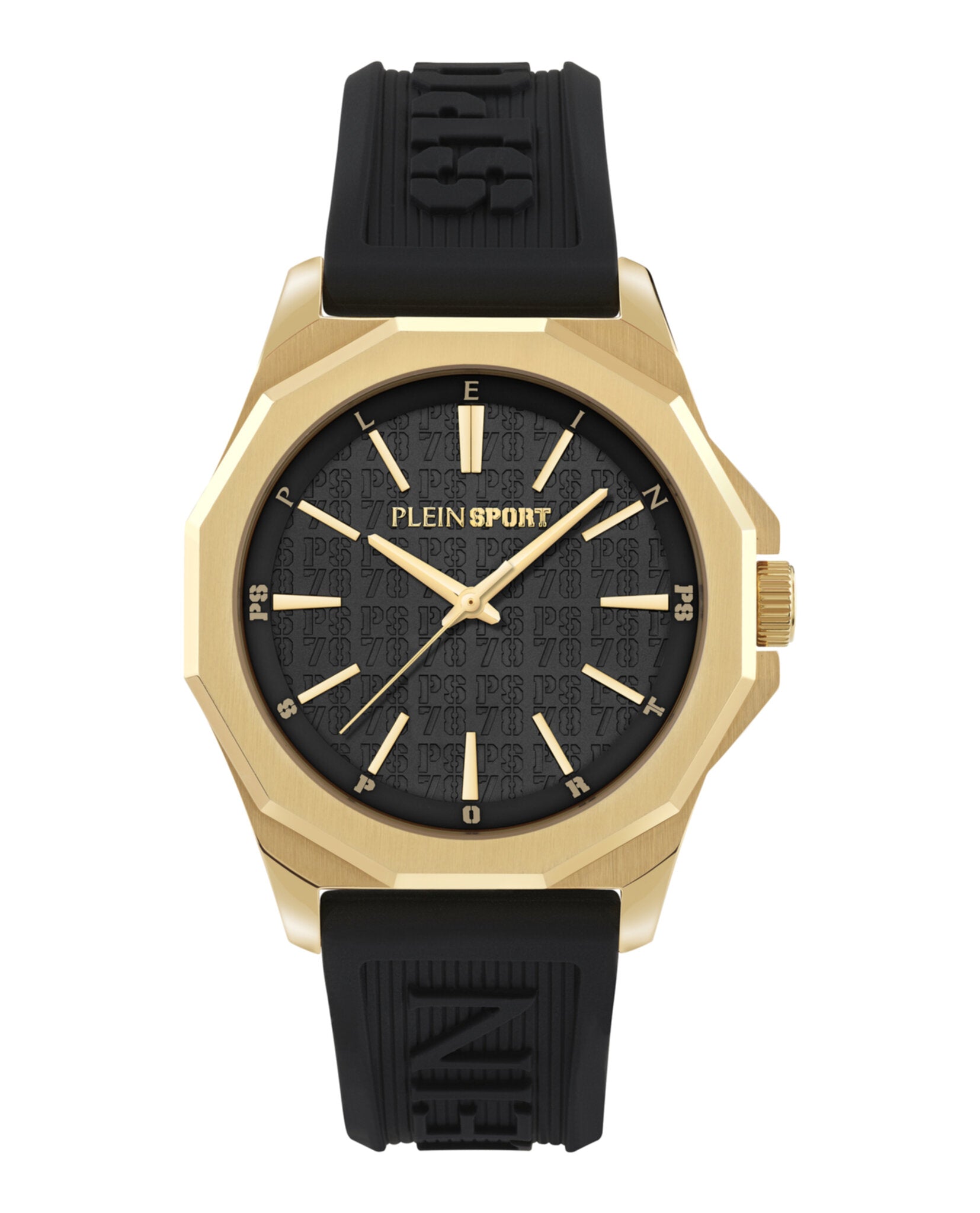 Plein Sport Plein Sport Mens  Gold 42mm Strap Fashion Watch