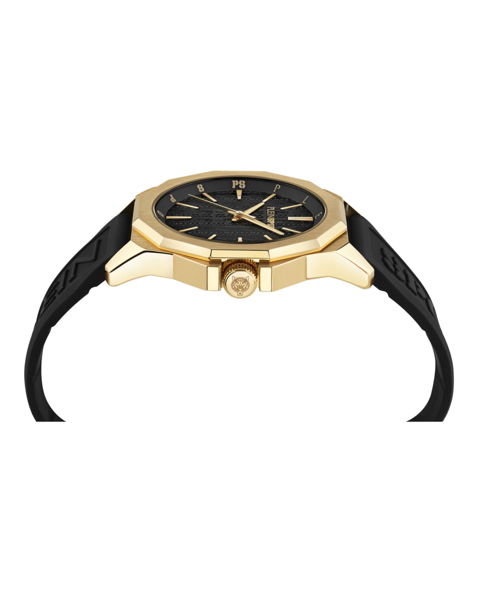 Plein Sport Plein Sport Mens  Gold 42mm Strap Fashion Watch