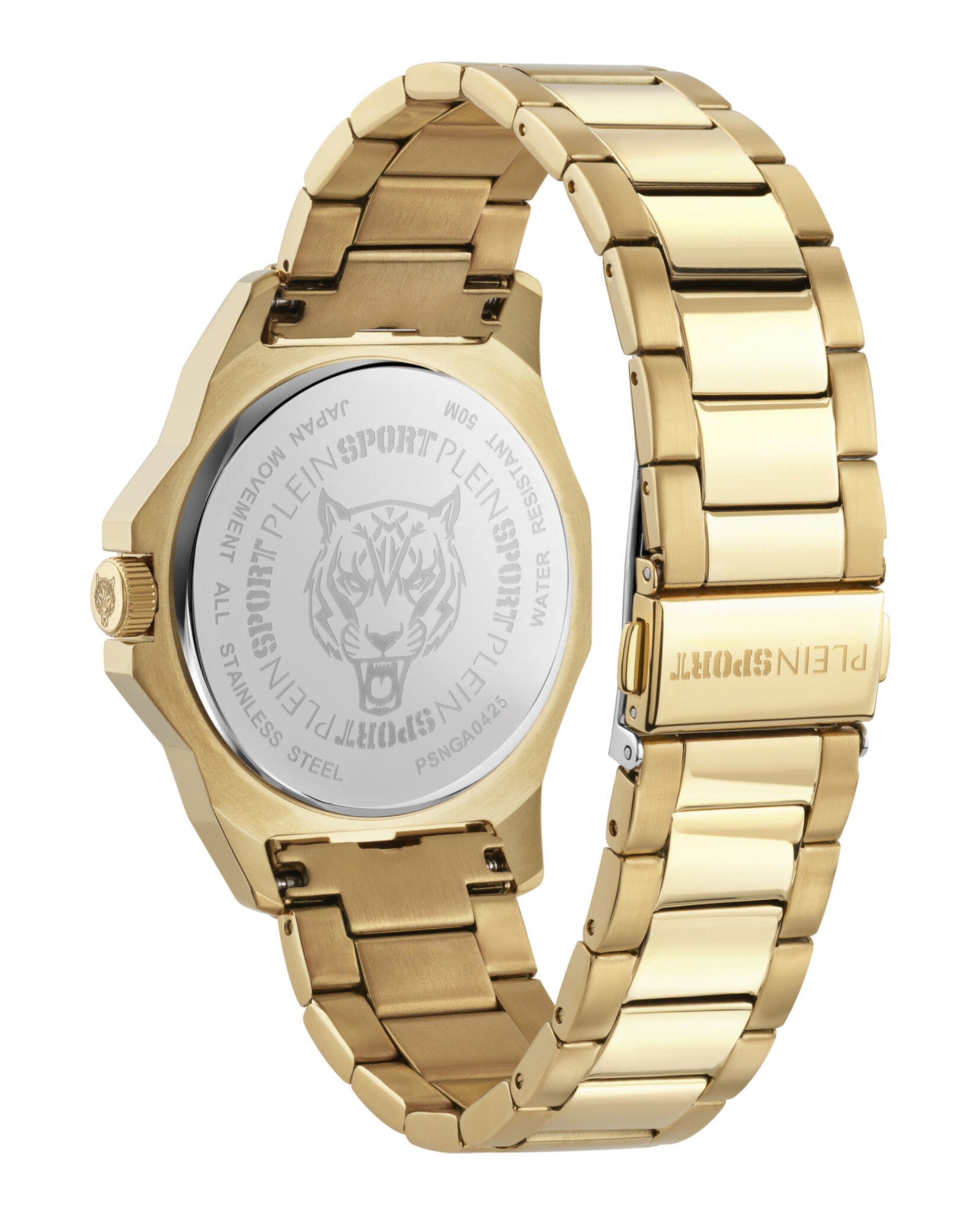Plein Sport Mens 42mm Bracelet Fashion Watch