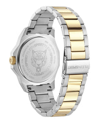 Plein Sport Plein Sport Mens  Two Tone 42mm Bracelet Fashion Watch