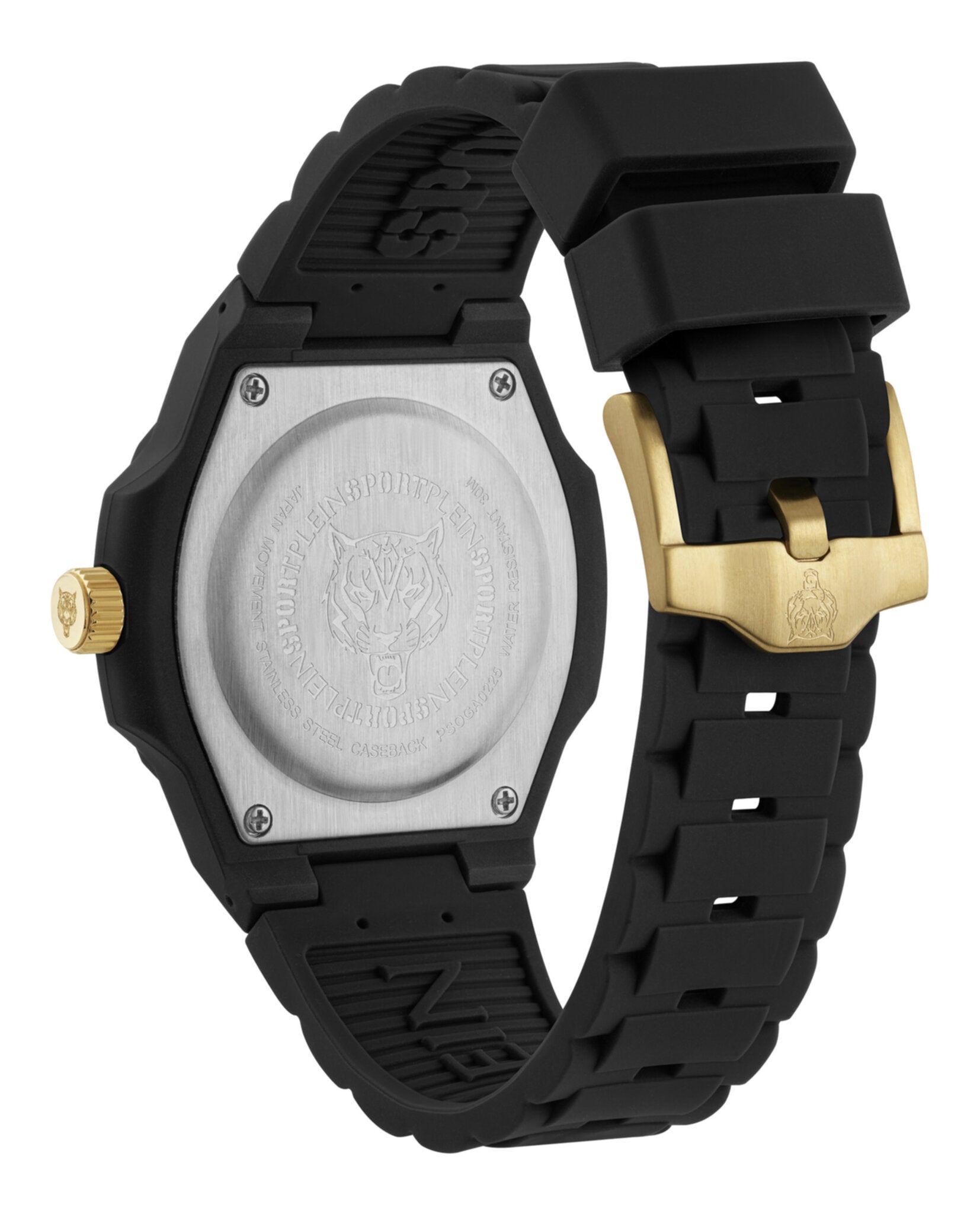 Plein Sport Mens 42mm Strap Fashion Watch