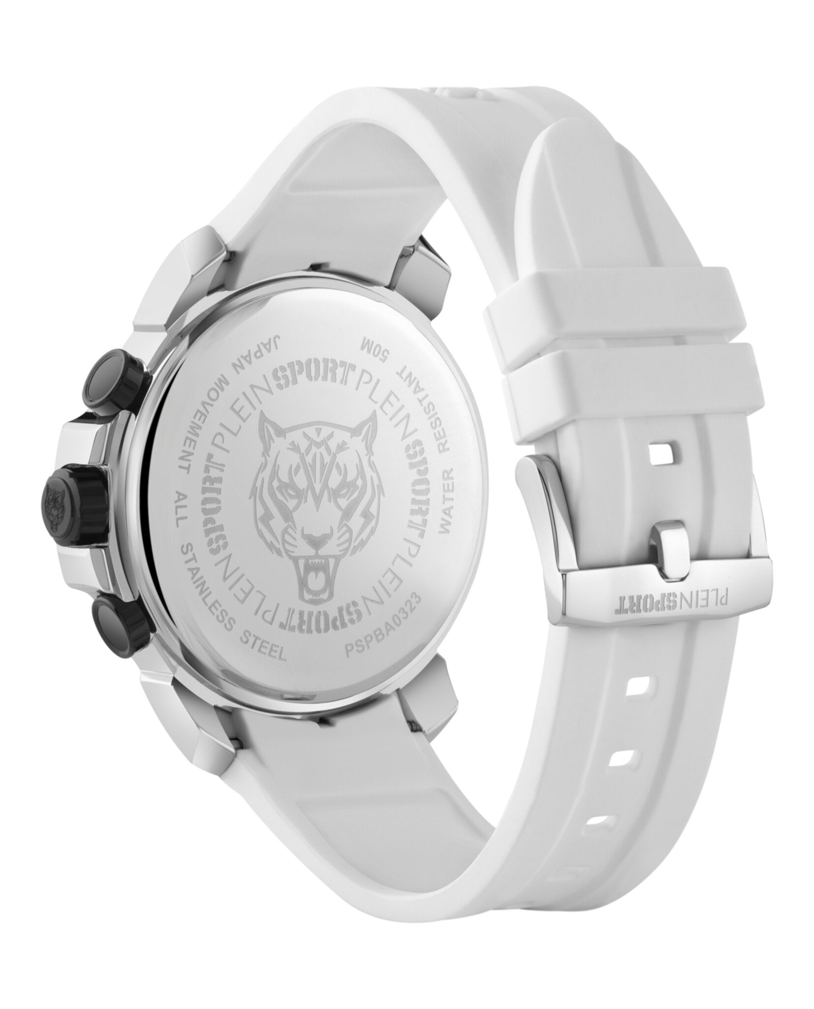 Plein Sport Mens Powerlift 45mm Strap Fashion Watch