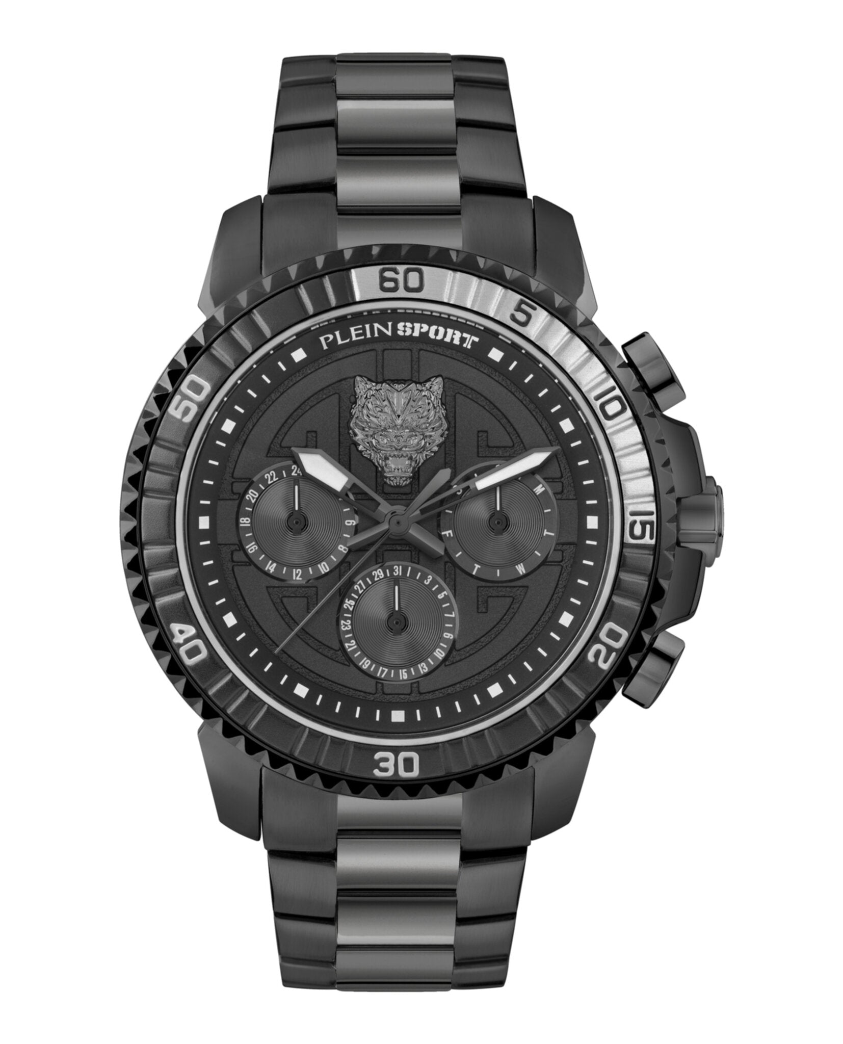 Plein Sport Mens Powerlift 45mm Strap Fashion Watch