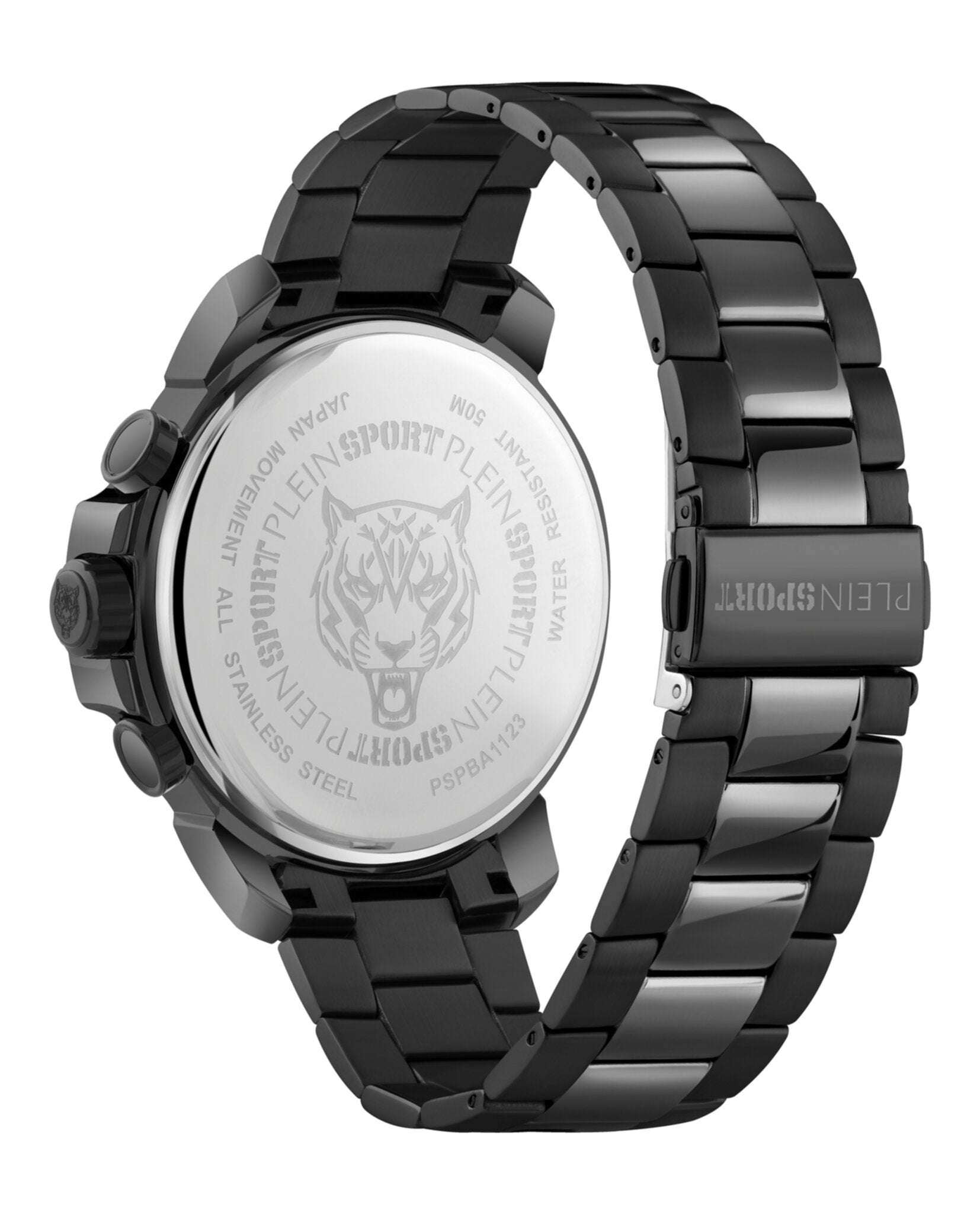 Plein Sport Mens Powerlift 45mm Strap Fashion Watch