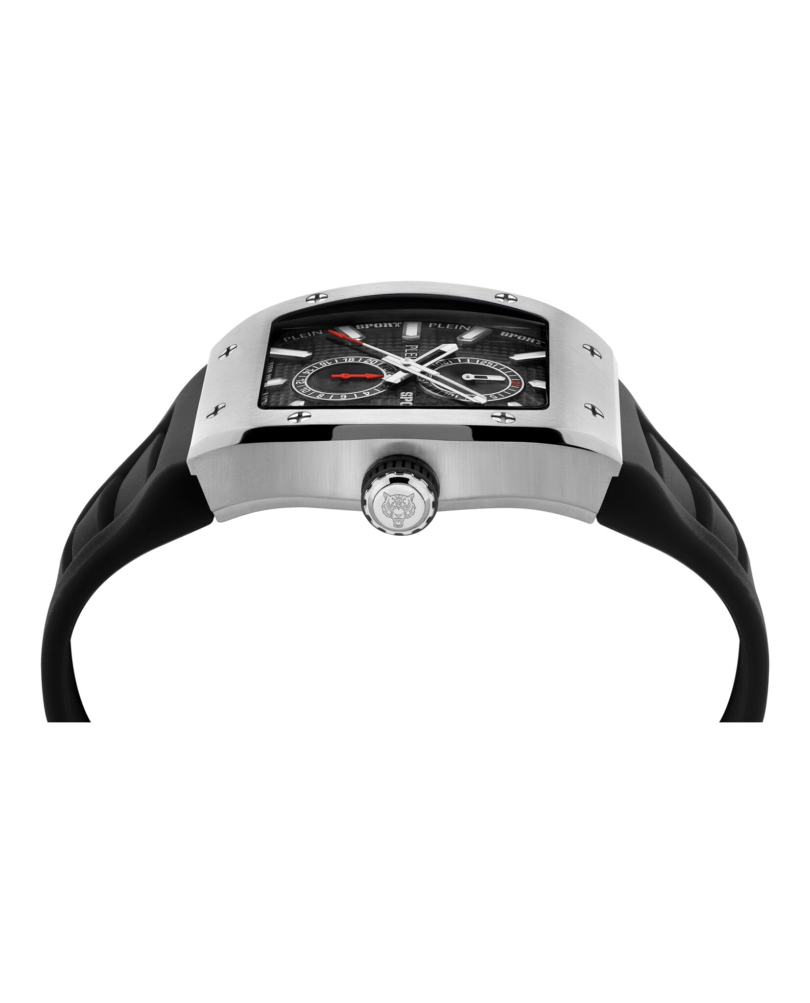 Plein Sport Mens Stainless Steel 43mm Strap Fashion Watch