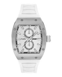 Plein Sport Mens Stainless Steel 43mm Strap Fashion Watch
