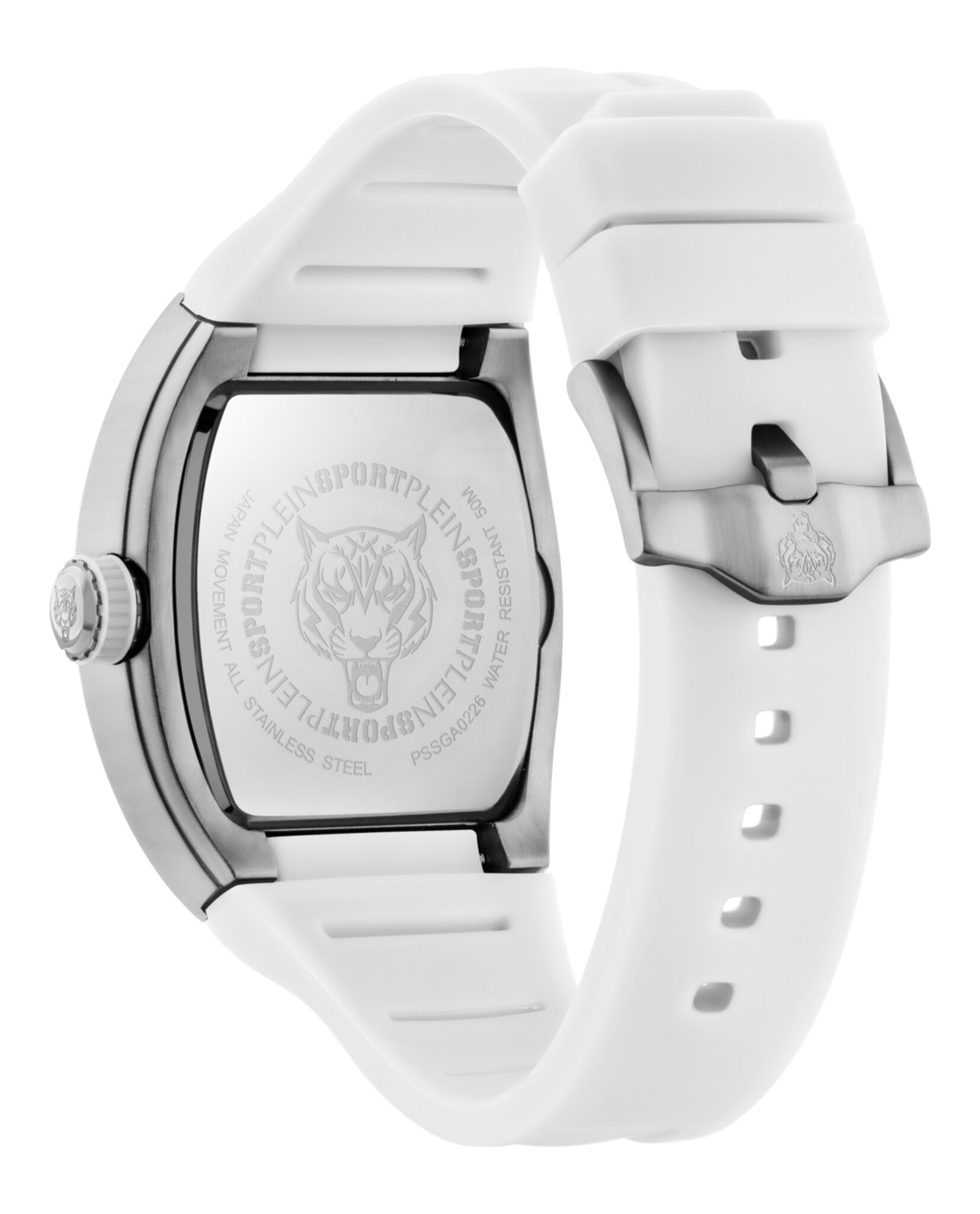 Plein Sport Mens Stainless Steel 43mm Strap Fashion Watch
