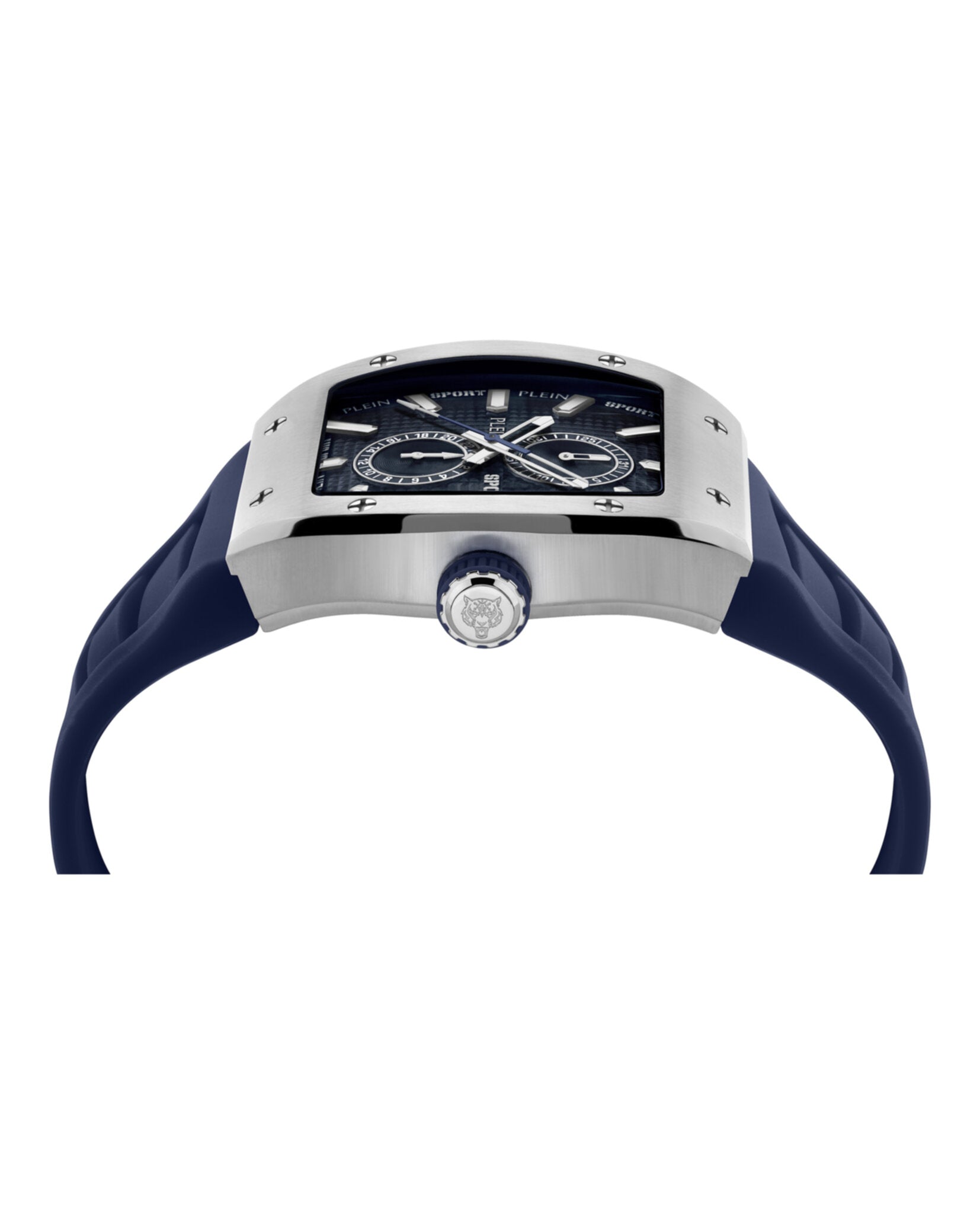 Plein Sport Mens Stainless Steel 43mm Strap Fashion Watch