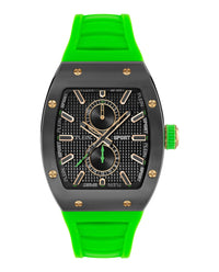 Plein Sport Mens Gun 43mm Strap Fashion Watch