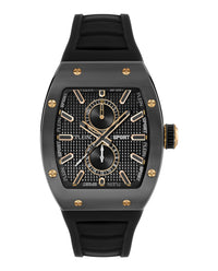 Plein Sport Mens Gun 43mm Strap Fashion Watch