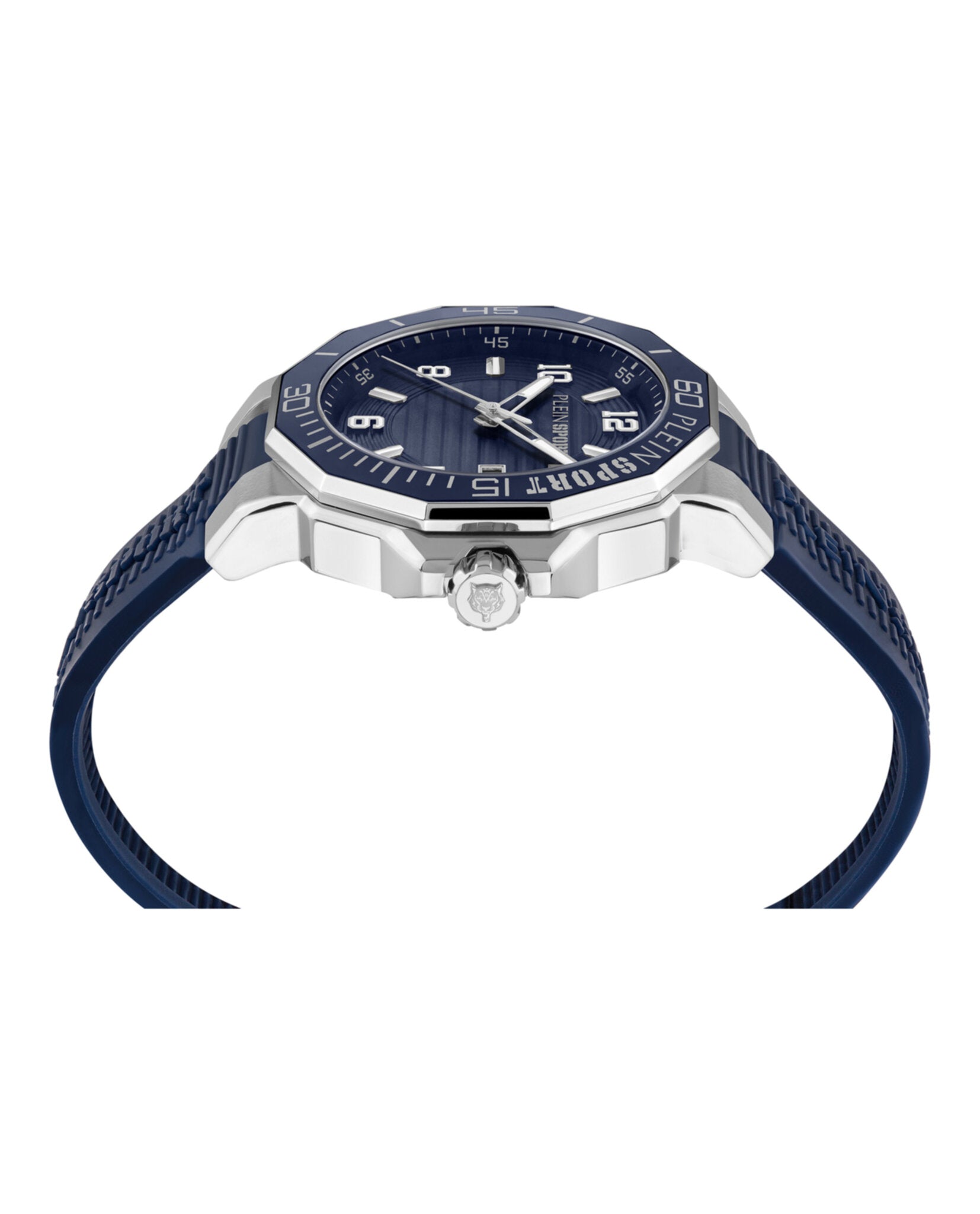 Plein Sport Mens Stainless Steel 44mm Strap Fashion Watch