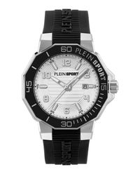 Plein Sport Mens Stainless Steel 44mm Strap Fashion Watch