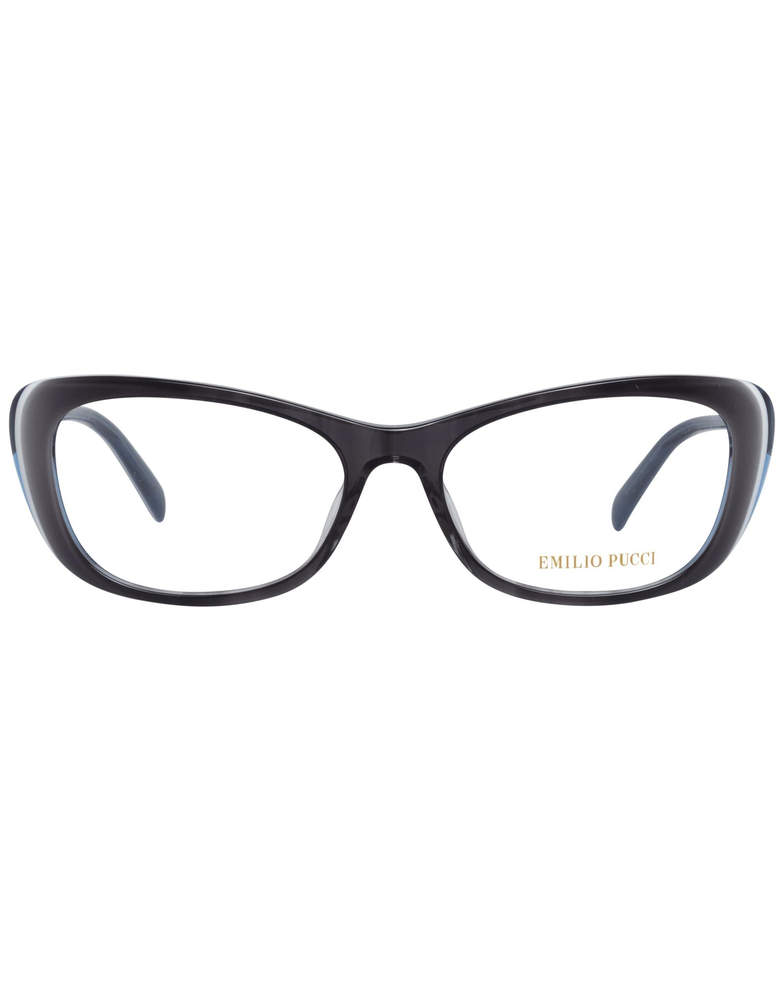 Emilio Pucci Full-Rim Butterfly Optical Frames with Branded Case Women Gray