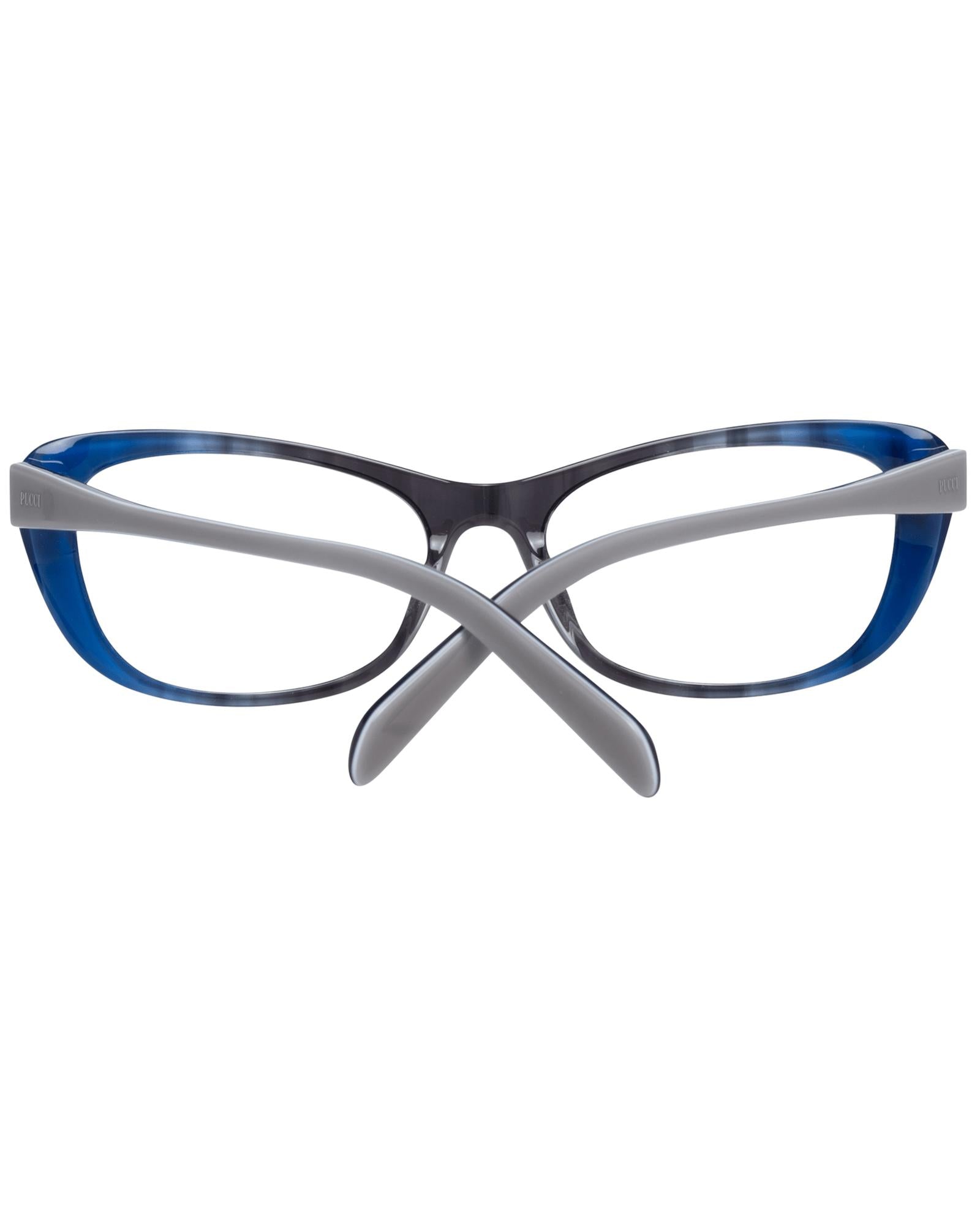 Emilio Pucci Full-Rim Butterfly Optical Frames with Branded Case Women Gray