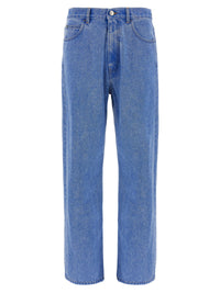 Marni Men 'Bleached Coated' Jeans