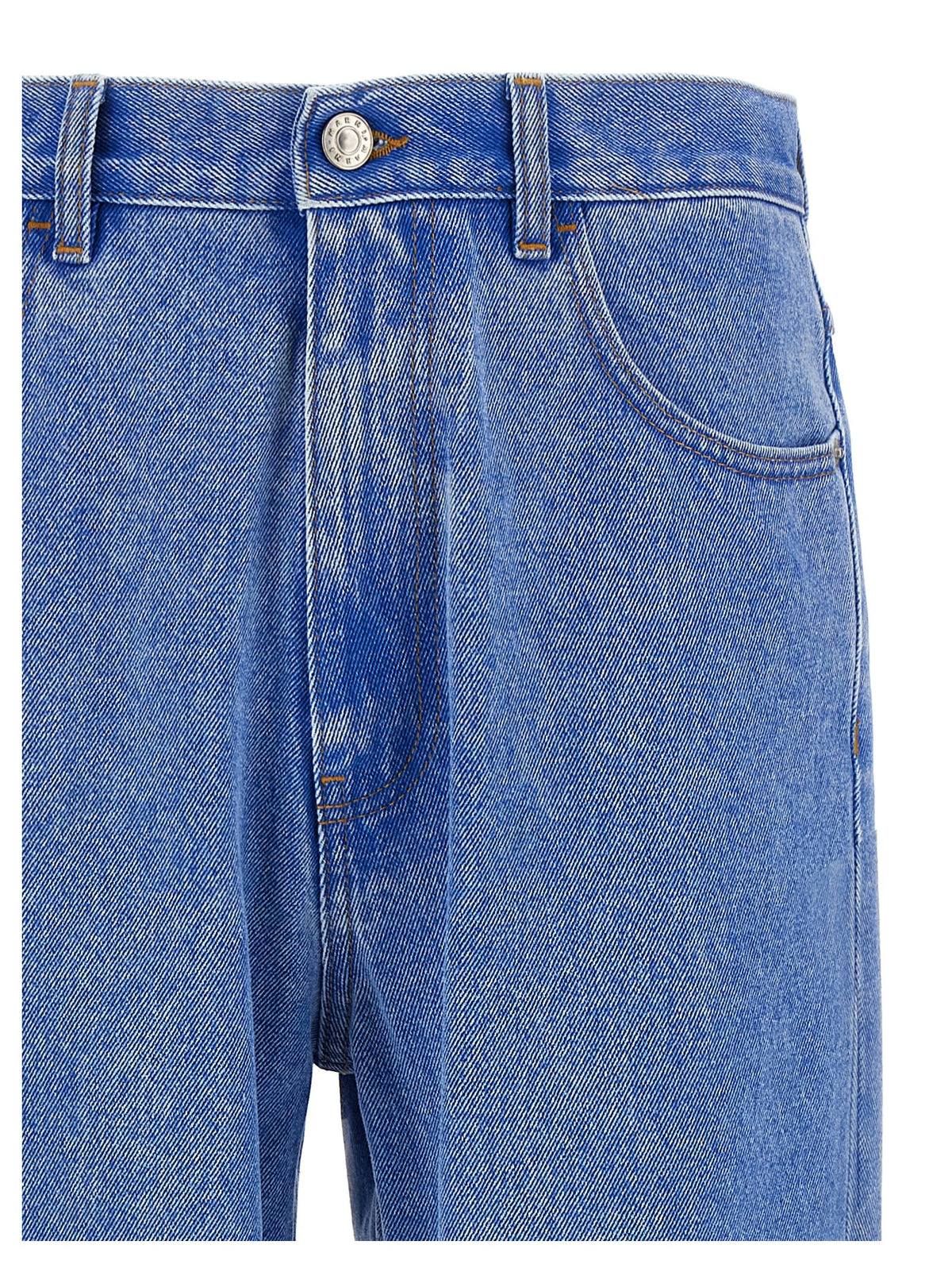 Marni Men 'Bleached Coated' Jeans