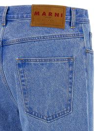 Marni Men 'Bleached Coated' Jeans