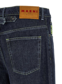 MARNI Marni Men Logo Embroidery Jeans