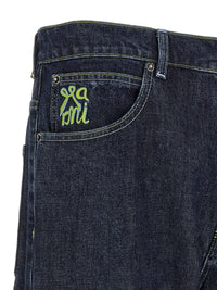 MARNI Marni Men Logo Embroidery Jeans