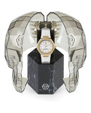 Philipp Plein Womens The Hexagon Gold 38mm Strap Fashion Watch