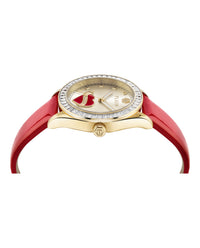 Philipp Plein Philipp Plein Womens  Gold 38mm Strap Fashion Watch
