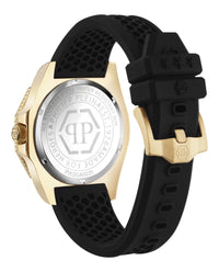 Philipp Plein Mens Gold 44mm Strap Fashion Watch