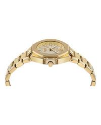 Philipp Plein Womens Gold 33mm Bracelet Fashion Watch
