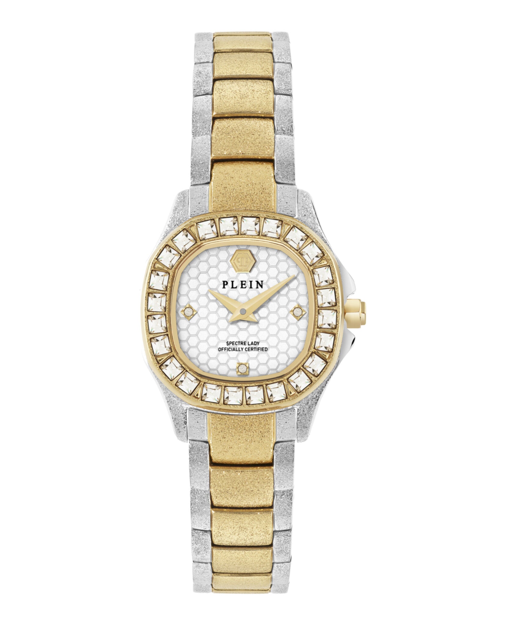 Philipp Plein Womens Two Tone 23mm Bracelet Fashion Watch