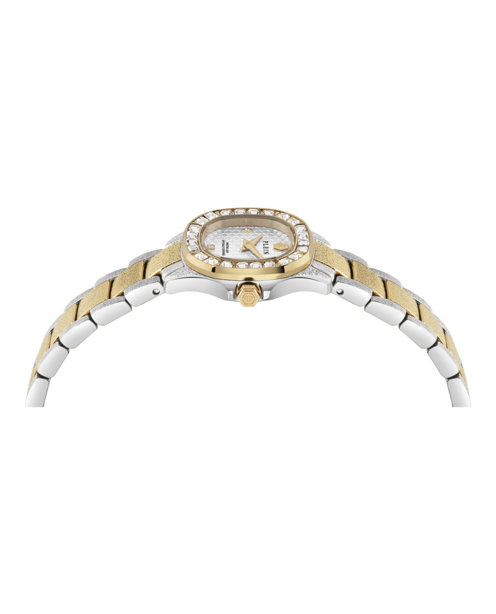 Philipp Plein Womens Two Tone 23mm Bracelet Fashion Watch