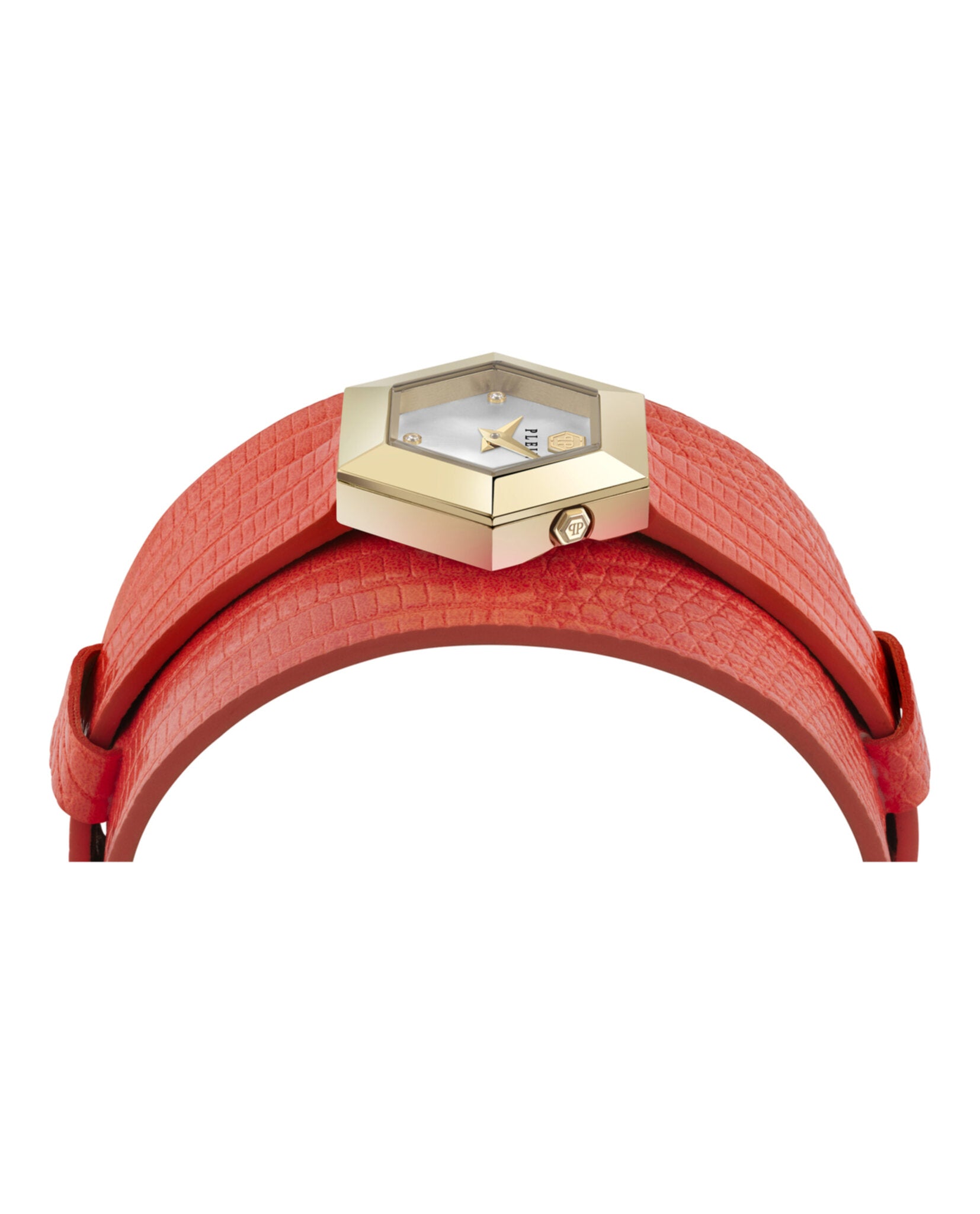 Philipp Plein Philipp Plein Womens  Gold 28mm Strap Fashion Watch