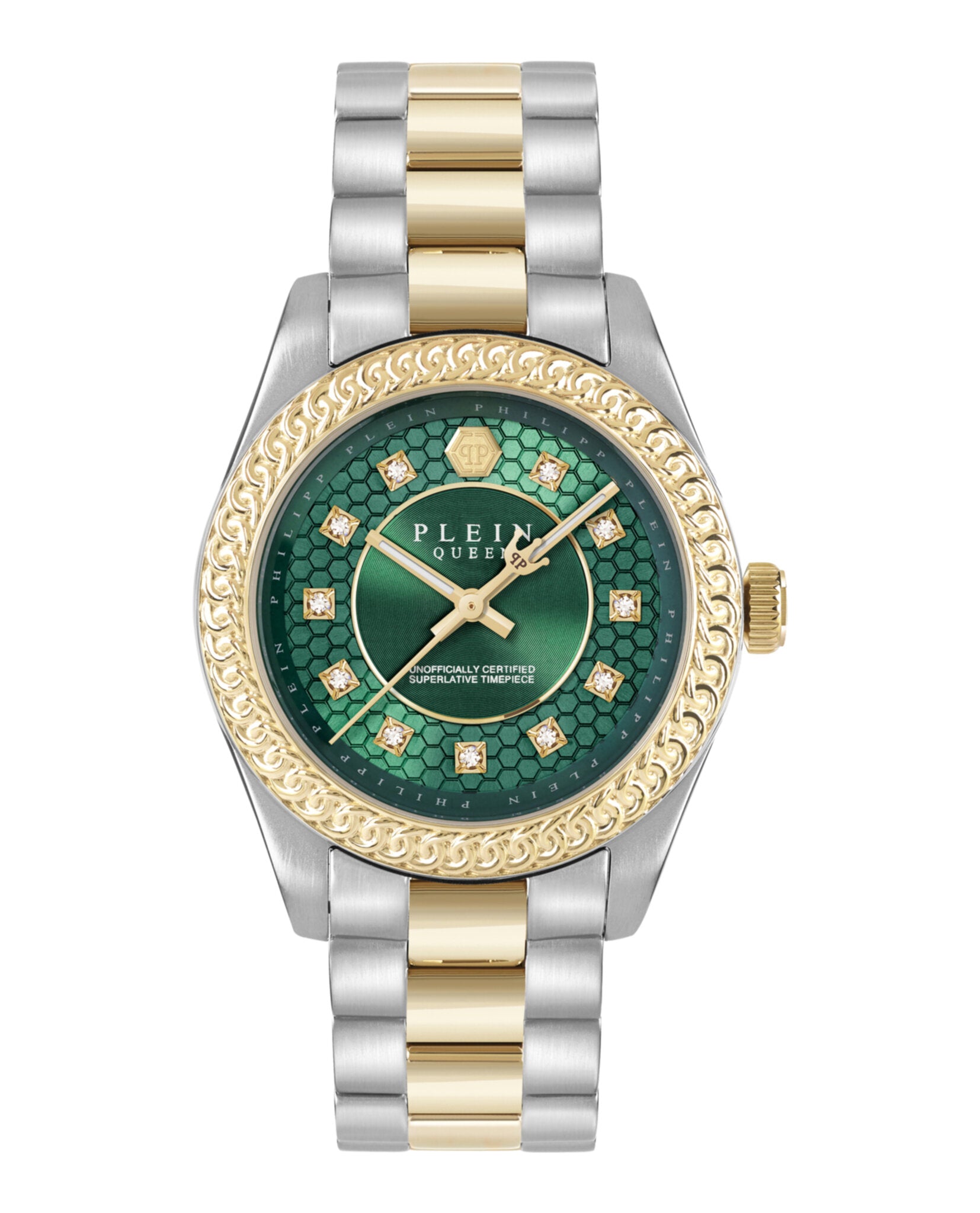 Philipp Plein Philipp Plein Womens  Two Tone 36mm Bracelet Fashion Watch