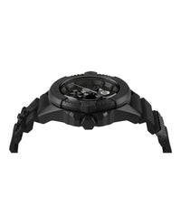 Philipp Plein Mens Black 44mm Strap Fashion Watch